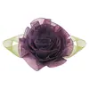 Fábrica de Fitas Folha em Oito 3D Decoração Floral Feita à Mão Fita de Cetim de Poliéster Fita de Organza Decoração de Folha Fita Floral