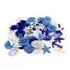 Accesorios de Joyería de Madera DIY Tres Colores Concha Ancla de Hierro Timón de Barco Estrella de Mar Animal Marino Colgante Pieza de Madera Decoración del Hogar