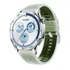Correa para Smartwatch Compatible con Huawei Gt6 Xiaomi Amazfit Suunto 9Peak, Correa de Silicona Transparente tipo Gelatina de 22 mm
