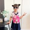 Mochila Escolar Nueva para Niños Mochila de Lentejuelas para Niñas de Jardín de Niños Estilo K Linda Material de PU Mochila de Peluche de Conejito