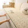 Novo Estilo Amazon Veludo de Algodão Macio Manteau Pad Outono e Inverno Pelúcia Almofada de Sofá Espessada Almofada de Assento de Sofá em Linha Reta