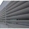 Persianas con Forma de Lanzadera de Aleación de Aluminio para Fábricas con Estructura de Acero, Toldo para Unidad de Aire Acondicionado Exterior Eléctrica