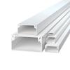 Guangdong Canaleta de PVC para Cables Venta Directa Montada en Superficie de Pared Cuadrada Retardante de Llama Caja de Red para Cables de Plástico Canaleta Cuadrada para Cables