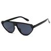 Nuevas gafas de sol europeas y americanas de moda, gafas de sol triangulares de montura grande, gafas de sol de tendencia transfronteriza para mujer 18001
