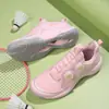 Novos Sapatos de Badminton Rotativos Transfronteiriços 2025 para Homens e Mulheres, Estudantes do Ensino Médio, Sapatos Profissionais de Tênis de Mesa para Adultos