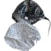 Sombrero Bufanda de Cabeza de Lunares con Lazos de Moda Callejera Tendencia Y2K para Mujer, Bufanda de Cabeza Sombrero de Moda Delgada de Verano de Alta Gama