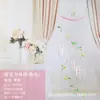 Campana de Viento de Cristal Acrílico Japonés Colorido Colgante Campana de Viento de Tubo Largo Regalo de Cumpleaños para Amigos Regalo para el Día del Maestro