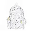 Mochila escolar transfronteriza para estudiantes de secundaria y preparatoria, mochila casual de nicho estilo coreano ins, mochila estudiantil de gran capacidad