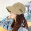 Sombrero Pequeño para Mostrar la Cara para Niños Otoño e Invierno Nicho Gorra Vintage Zhao Ruth Sombrero de Pescador Sombrero de Sol de Cara Lisa