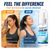 El Spray Refrigerante KineShineX es portátil y conveniente para el verano, proporcionando enfriamiento rápido, refrescante y vigorizante sin ser pegajoso, brindando alivio del calor.