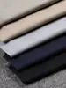 Pantalones Casuales para Hombre de Algodón Peinado de Lujo Sin Planchar, Delgados Transpirables para Primavera y Verano, Juveniles, de Negocios, Rectos, Talla Grande para Hombre