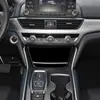 Adequado para Modelos 18-21 da Décima Geração do Carro Accord Modificação de Interior Painel Acendedor de Cigarros Preto Piano Adesivo Decorativo