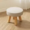 Banqueta Baixa, Banqueta Cogumelo, Banqueta Pequena de Tecido, Banqueta de Sofá de Madeira Maciça, Banqueta de Mesa de Centro, Banqueta para Trocar Sapatos Doméstica, Banqueta para Trocar Sapatos Infantil, Animal