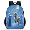Mochila Escolar para Preescolar Princesa Congelada Aisha Sophia Niñas Mochila Infantil Escolar Dibujos Animados para Estudiantes de Primaria