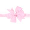 Nuevo Popular Infantil Multicolor Grande Cola de Golondrina Nudo Hexagonal Lazo Accesorios para el Cabello Diadema Bebé Color Sólido Simple Diadema para Bebé