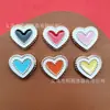 Moda Estrela Estilo Francês Borboleta Coração Trevo de Quatro Folhas Acessórios Plásticos DIY Capa de Celular Presilha de Cabelo Fivela de Sapato Enfeites