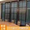 Tela de Corredor de Aço Inoxidável Hotel Clube Villa Novo Estilo Chinês Tela de Divisória de Vidro Decoração Fábrica Atacado