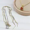 Ajuste Simples de Pino Densificar Corrente Nu Acessórios DIY Corrente de Pulseira Universal Corrente de Caixa Dourada Conservação de Cor Corrente O