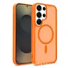 Funda magnética para teléfono con sensación de piel S26 Ultra S25Fe S24Plus 2.0, funda protectora S23