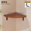 Estante de Pared Estantería de Esquina Decoración de Pared para Sala de Estar Esquina de Pared de Dormitorio Estante de Esquina con Compartimentos Múltiples