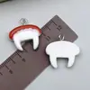 Acessórios de Resina Abóbora de Halloween Crânio Fantasma DIY Pulseira Colar Chaveiro Pingente Acessórios de Decoração de Halloween