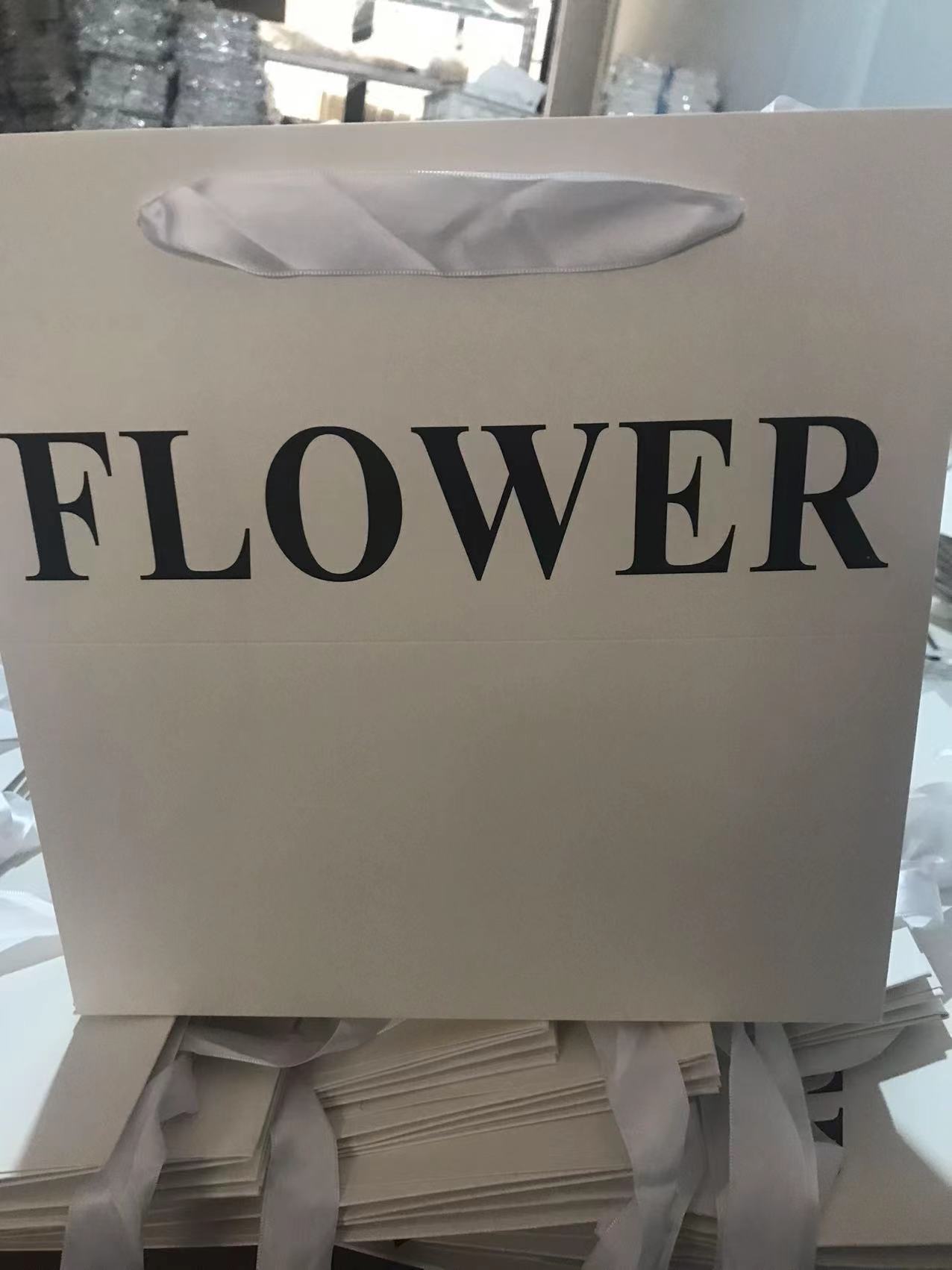 鲜花花束手提袋