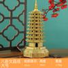 Fofoca de latão Wenchang Tower decoração estudo decoração desktop decoração de cobre Torre de nove camadas de dez camadas de três camadas Wenchang Tower atacado