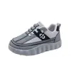 Zapatillas infantiles, nueva colección otoño 2026, estilo coreano de moda, suela blanda, antideslizantes, zapatos casuales versátiles para niños mayores