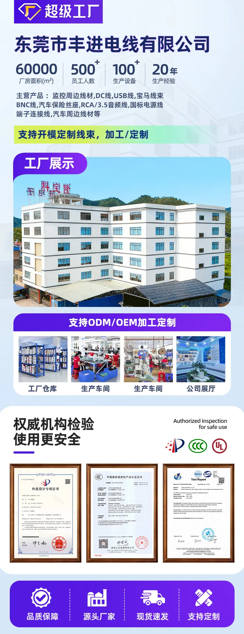 东莞市丰进电线有限公司介绍