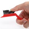 Escova de limpeza para bancada de cozinha de três peças limpeza de frestas da bancada de cozinha remoção eficiente de óleo fio de aço fio de cobre fio de nylon em estoque atacado