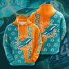 Sudadera con capucha y estampado digital 3D de los New Orleans Saints de la NFL para hombre, transfronteriza con Europa y Estados Unidos