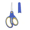 Tijeras para zurdos tijeras de acero inoxidable para zurdos tijeras pequeñas para niños tijeras hechas a mano funda tijeras de cabeza redonda para estudiantes