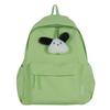 Mochila Estudiante Universitaria Femenina Estilo Minimalista Japonés Color Sólido Simple Versátil Moderna Mochila Estudiante de Secundaria Mochila al por Mayor