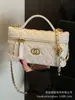 Bolsas de Alta Gama para Mujer Otoño e Invierno 2025 Nuevo Estilo Popular de Celebridad de Internet Bolso de Mano para el Trabajo Bolso Cruzado Tipo Cubo con Cadena Acolchada