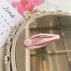 Gota de aceite de 5 cm dentro de brillo de cebolla clip BB transparente gota de color pegamento pasador para el pelo de niños lindo simple básico accesorios para pasadores de pelo
