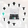 299 Piezas de Clips para Coche en Caja He21 Sujetadores para Paneles de Puerta, Tornillos y 18 Tipos de Accesorios de Clips de Plástico