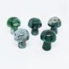 Pedra Natural Transfronteiriça 2cm Ornamentos de Cogumelo Mini Cogumelo Pequeno Ágata Artesanato Micro Paisagem Decorações de Cristal