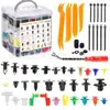 Caja de 1240 piezas de clips 32 tipos de kit universal de tornillos de expansión para coche clip sujetador traje para parachoques