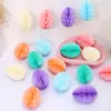 Decoraciones Colgantes de Huevo de Panal Coloridas Transfronterizas para Fiestas, Decoraciones de Arreglo de Huevos de Fiesta de Huevos de Pascua Pascua