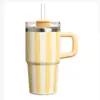 2015 Novo Produto Transfronteiriço Novo Padrão de Imagem Listrado Aaaaaaa40Oz Copo com Alça Aço Inoxidável 304 Copo Frio para Gelo