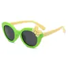 Gafas de Sol Polarizadas para Niños de Silicona Ecológicas al por Mayor Alta Calidad Tpee Lindos Dibujos Animados Gafas de Sol para Bebés Gafas de Sol