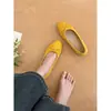Zapatos Planos para Mujer Chuyuji 2026 Nueva Colección Primavera y Otoño con Lazo, Suela Suave y Punta Redonda