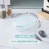 Conjunto de marmitas de vidro para levar, potes seguros para micro-ondas, lancheira térmica com tampa, perfeito para trabalhadores de escritório levarem o almoço
