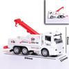 Coche de Aleación 1:64 Juguete para Niño Vehículo de Ingeniería Artificial Vehículo de Transporte de Basura Urbana Modelo Excavadora Coche Deslizante