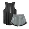 Traje de Fitness para Hombre Maratón Atletismo Verano Estudiante de Secundaria Baloncesto Shorts de Entrenamiento Camiseta Playa Holgado