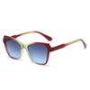 Óculos de sol com armação de olho de gato personalizados transfronteiriços, moda feminina de alta qualidade, óculos de sol anti-UV para dirigir, estilo hip-hop