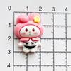 Caricatura Surfing Sanrio Accesorios de Resina Lindo Hecho a Mano DIY Horquilla Carcasa para Teléfono Móvil Vaso de Agua Llavero
