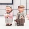Criativo Zakka Sunset Casal Velho e Velho Decoração Quente para Casa Decoração Criativa para Sala de Casamento Presentes para Idosos