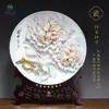 Nuevo Porcelana de Peonía de Luoyang Gama Alta Decoración de Entrada de Casa Gabinete de Vino Boda Regalo de Inauguración Adornos Cerámicos Venta al por Mayor