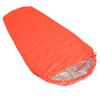 Saco de dormir aislante reflectante para acampar al aire libre, para montañismo, manta salvavidas de emergencia para acampar, saco de dormir doble cálido y resistente a la suciedad.